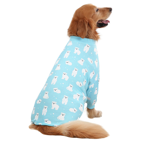 Dog Pajamas One Piece Jumpsuit PJs for M-3XL Dogs