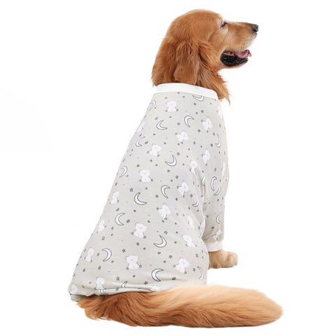 Dog Pajamas One Piece Jumpsuit PJs for M-3XL Dogs