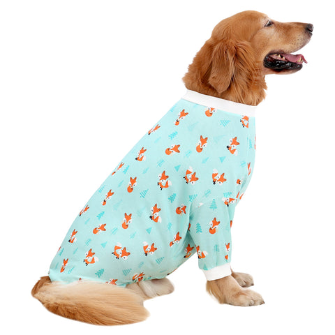 Dog Pajamas One Piece Jumpsuit PJs for M-3XL Dogs