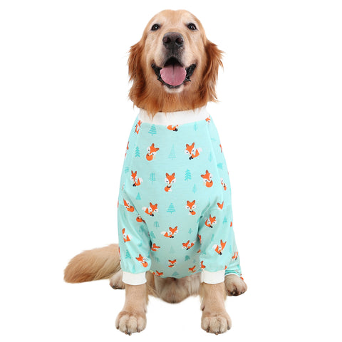 Dog Pajamas One Piece Jumpsuit PJs for M-3XL Dogs