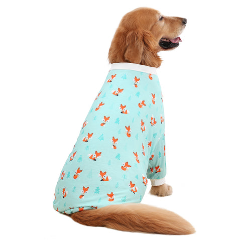 Dog Pajamas One Piece Jumpsuit PJs for M-3XL Dogs