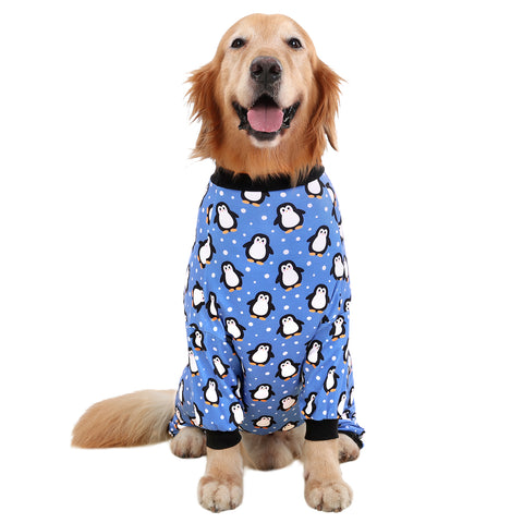 Dog Pajamas One Piece Jumpsuit PJs for M-3XL Dogs