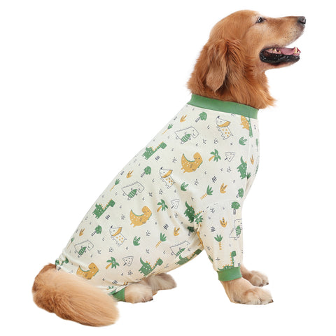 Dog Pajamas One Piece Jumpsuit PJs for M-3XL Dogs