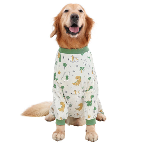 Dog Pajamas One Piece Jumpsuit PJs for M-3XL Dogs