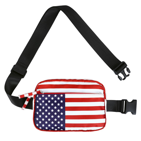 Cross Body Belt Bag 2L Fanny Pack with Adjustable Strap