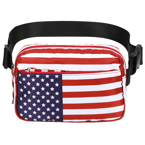 Cross Body Belt Bag 2L Fanny Pack with Adjustable Strap