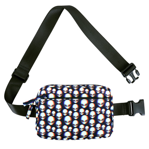 Cross Body Belt Bag 2L Fanny Pack with Adjustable Strap