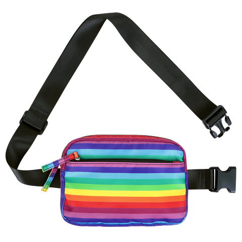 Cross Body Belt Bag 2L Fanny Pack with Adjustable Strap