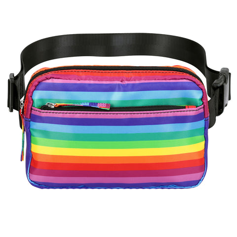 Cross Body Belt Bag 2L Fanny Pack with Adjustable Strap