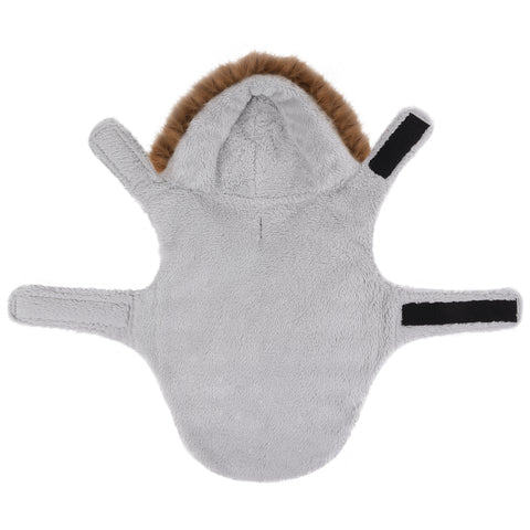 Dog Puffer Jacket with Harness Hole