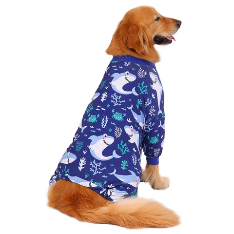 Dog Pajamas One Piece Jumpsuit PJs for M-3XL Dogs