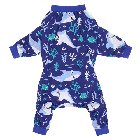 Dog Pajamas One Piece Jumpsuit PJs for M-3XL Dogs