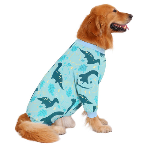 Dog Pajamas One Piece Jumpsuit PJs for M-3XL Dogs