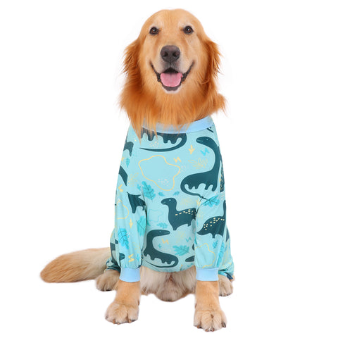 Dog Pajamas One Piece Jumpsuit PJs for M-3XL Dogs