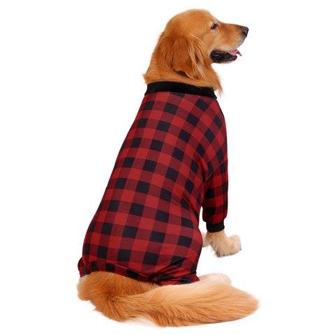 Dog Pajamas One Piece Jumpsuit PJs for M-3XL Dogs