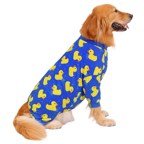 Dog Pajamas One Piece Jumpsuit PJs for M-3XL Dogs