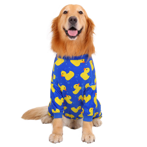 Dog Pajamas One Piece Jumpsuit PJs for M-3XL Dogs