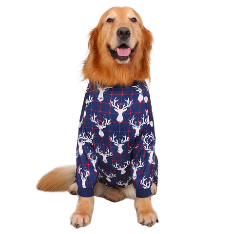 Dog Pajamas One Piece Jumpsuit PJs for M-3XL Dogs