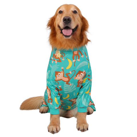 Dog Pajamas One Piece Jumpsuit PJs for M-3XL Dogs