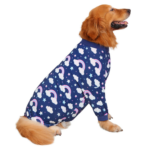 Dog Pajamas One Piece Jumpsuit PJs for M-3XL Dogs