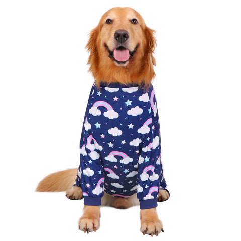 Dog Pajamas One Piece Jumpsuit PJs for M-3XL Dogs