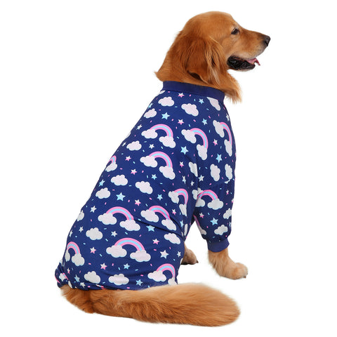 Dog Pajamas One Piece Jumpsuit PJs for M-3XL Dogs