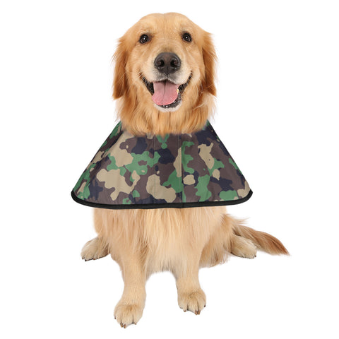 Camouflage Dog Raincoat with Hood