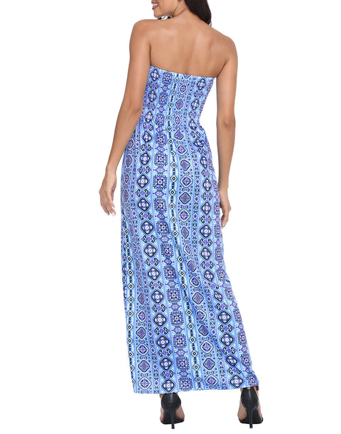 Strapless Summer Maxi Dress