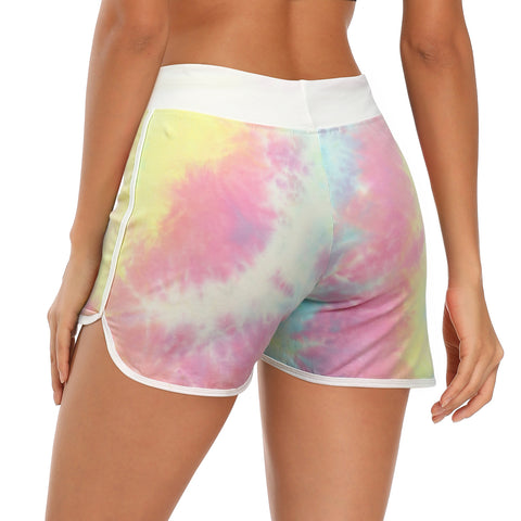 Tie Dye Retro Running Shorts