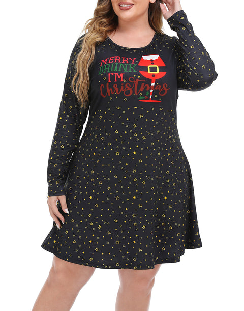 Plus Size Ugly Christmas Dress