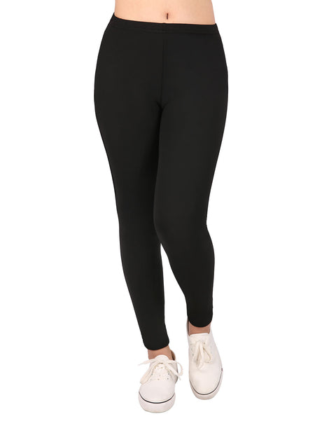 Girl's Black Ultra Soft Leggings