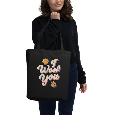 I Woof You Eco Tote Bag