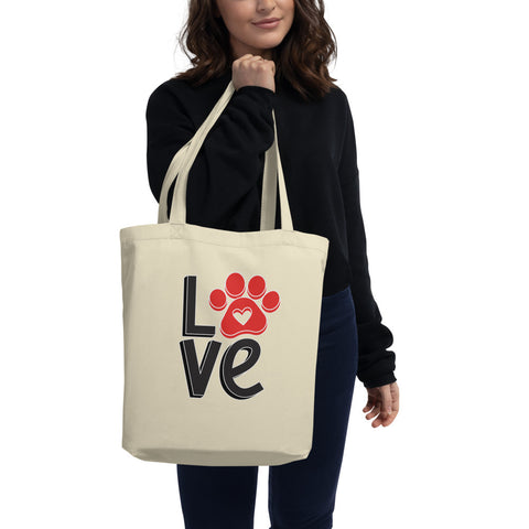 Dogs Are Love Eco Tote Bag